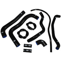 Samco Sport Aprilia Black Radiator Hose Kit RSV 1000 TUONO R 2006-2010 (APR-3)