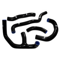 Samco Sport Aprilia Black Radiator Hose Kit - RS 250 All Years (APR-4)