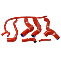 Samco Sport Aprilia Red Radiator Hose Kit - Dorsoduro 750 2007-2017 (APR-7)