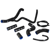 Samco Sport Aprilia Black Radiator Hose Kit V4 1000 TUONO 2011-2015 (APR-8)