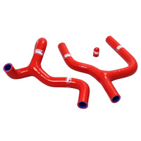 Samco Sport Beta Red Off Road Radiator Hose Kit - 350 4T Thermo Bypass 2011-2015 (BET-6)