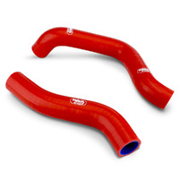 Samco Sport Cobra Red Silicone Radiator Coolant (ATV) Hose Kit ECX 50 1986-1989 (COB-1)