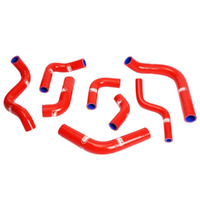 Samco Sport Ducati Red Radiator Hose Kit - 998 R Testastretta 2002 (DUC-10)