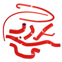 Samco Sport Ducati Red Radiator Hose Kit - 1098 Race Thermo Bypass Kit 2009-2011 (DUC-18)