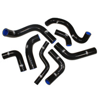 Samco Sport Ducati Black Radiator Hose Kit - 959 Corse 2016-2019 (DUC-23)