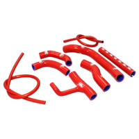 Samco Sport Ducati Red Radiator Hose Kit - Hypermotard 821 2013-2015 (DUC-25)