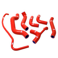 Samco Sport Ducati Red Radiator Hose Kit - Monster 1200 R (Euro 3) 2014-2016 (DUC-26)