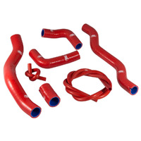 Samco Sport Ducati Red Radiator Hose Kit - Multistrada 1200 2015-2018 (DUC-28)