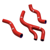 Samco Sport Honda Red Off Road Radiator Hose Kit CR 125 R 1998-1999 (HON-102)