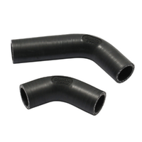 Samco Sport Honda Black Radiator Hose Kit CX 500 1978-1981 (HON-111)