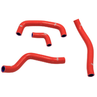 Samco Sport Honda Red Off Road Radiator Hose Kit CRF 250 R 2018-2021 (HON-116)