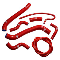 Samco Sport Honda Red Off Road Radiator Hose Kit CRF 450 RL 2021-2023 (HON-120)