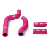 Samco Sport Honda Pink Off Road Radiator Hose Kit CR 250 R 2002-2012 (HON-17)