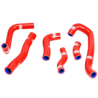 Samco Sport Honda Red Radiator Hose Kit NSR 250 R 1990-1999 (HON-26)