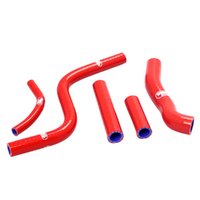 Samco Sport Honda Red Off Road Radiator Hose Kit CR 250 R 1988-1991 (HON-45)