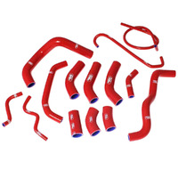 Samco Sport Honda Red Radiator Hose Kit CBR 1000 RR 2006-2007 (HON-80)