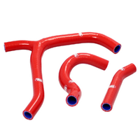 Samco Sport Honda Red Off Road Radiator Hose Kit CRF 250 R 2014-2015 (HON-87)