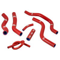 Samco Sport Honda Red Off Road Radiator Hose Kit CR 125 R 1990-1997 (HON-98)