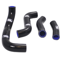 Samco Sport Kawasaki Black Radiator Hose Kit ZRX 1100 R (KAW-17)