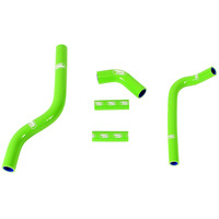 Samco Sport Kawasaki Green Off Road Radiator Hose Kit KX 250 F 2004-2005 (KAW-18)