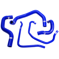 Samco Sport Kawasaki Blue Radiator Hose Kit ZX 6 R 600 636 B1&B2 2003-2004 (KAW-19)