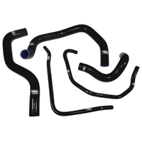 Samco Sport Kawasaki Black Radiator Hose Kit ZX 6 R 600 636 B1&B2 2003-2004 (KAW-19)