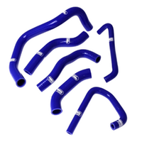 Samco Sport Kawasaki Blue Radiator Hose Kit ZX 6 R 2007-2008 (KAW-22)