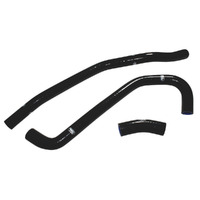 Samco Sport Kawasaki Black Off Road Radiator Hose Kit KLX 450 R 2007-2015 (KAW-23)