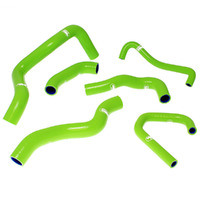 Samco Sport Kawasaki Green Radiator Hose Kit ZX 6 R 2009-2023 (KAW-31)