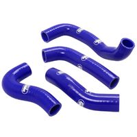 Samco Sport Kawasaki Blue Radiator Hose Kit ZZR 1100 1990-1992 (KAW-42)