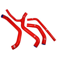 Samco Sport Kawasaki Red Radiator Hose Kit ZX 10 R 2011-2015 (KAW-67)