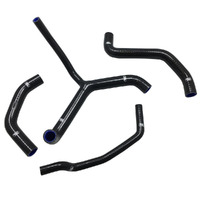 Samco Sport Kawasaki Black Radiator Hose Kit ZX 10 R 2016-2020 (KAW-78)