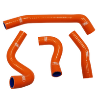 Samco Sport KTM Orange Radiator Hose Kit 250 DUKE 2017-2023 (KTM-109)