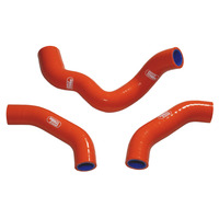 Samco Sport Husqvarna Orange Off Road Radiator Hose Kit FE 450 2020-2023 (KTM-118)