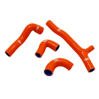 Samco Sport KTM Orange Off Road Radiator Hose Kit 150 EXC TPI 2020-2023 (KTM-120)