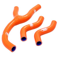 Samco Sport KTM Orange Off Road Radiator Hose Kit 250 SXS-F 2008-2010 (KTM-16)