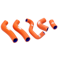 Samco Sport KTM Orange Off Road Radiator Hose Kit 250 EXC-F 2008-2011 (KTM-21)