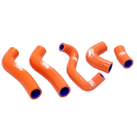 Samco Sport KTM Orange Off Road Radiator Hose Kit 250 XCF-W 2008-2011 (KTM-21)