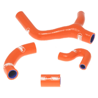 Samco Sport KTM Orange Off Road Radiator Hose Kit 400 EXC-F 2008-2011 (KTM-22)