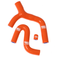 Samco Sport KTM Orange Off Road Radiator Hose Kit 450 EXC-R 2008-2011 (KTM-23)