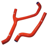 Samco Sport KTM Orange Silicone Radiator Coolant (ATV) Hose Kit 450 XC-F 2008-2013 (KTM-24)