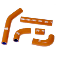 Samco Sport Husaberg Orange Off Road Radiator Hose Kit TE 125 2011-2012 (KTM-29)