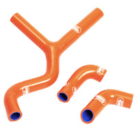 Samco Sport KTM Orange Off Road Radiator Hose Kit 450 SMR 2006-2007 (KTM-4)