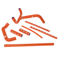 Samco Sport KTM Orange Off Road Radiator Hose Kit 640 LC4 1994-2008 (KTM-5)