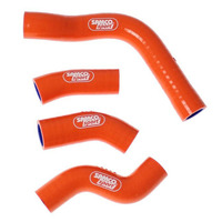 Samco Sport Husqvarna Orange Off Road Radiator Hose Kit FC 350 2014-2015 (KTM-57)