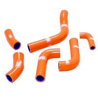 Samco Sport Husaberg Orange Off Road Radiator Hose Kit FE 250 2014 (KTM-58)