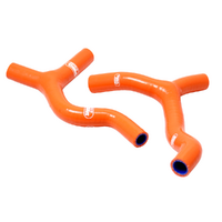 Samco Sport Husqvarna Orange Off Road Radiator Hose Kit TC 85 (17/14) 2014-2017 (KTM-59)