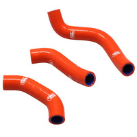 Samco Sport Husqvarna Orange Off Road Radiator Hose Kit FC 450 2016-2018 (KTM-81)