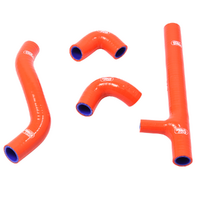 Samco Sport Husqvarna Orange Off Road Radiator Hose Kit FE 250 2017-2019 (KTM-90)