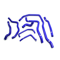 Samco Sport Polaris Blue Silicone Radiator Coolant (UTV) Hose Kit RANGER 1000 2014-2017 (POL-3)